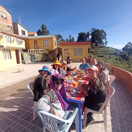 Hostal Inca Uma Comunidad Yumani Buitenkant foto