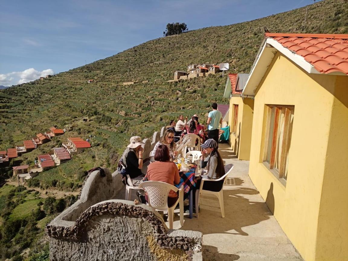 Hostal Inca Uma Comunidad Yumani Buitenkant foto