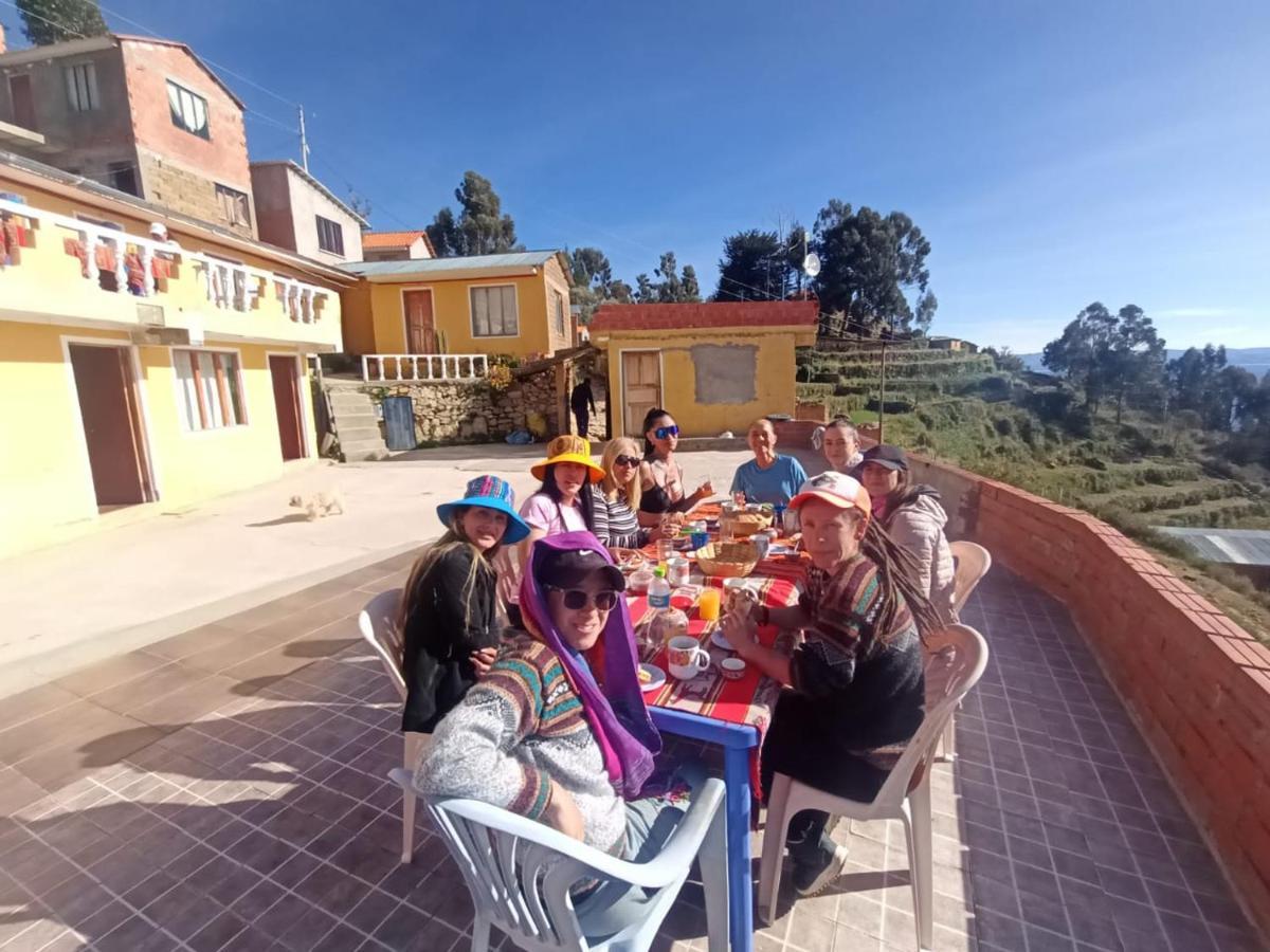 Hostal Inca Uma Comunidad Yumani Buitenkant foto