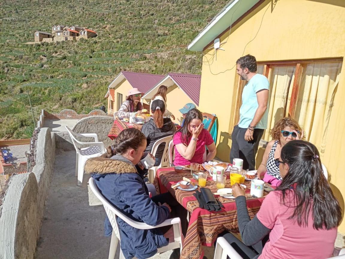 Hostal Inca Uma Comunidad Yumani Buitenkant foto