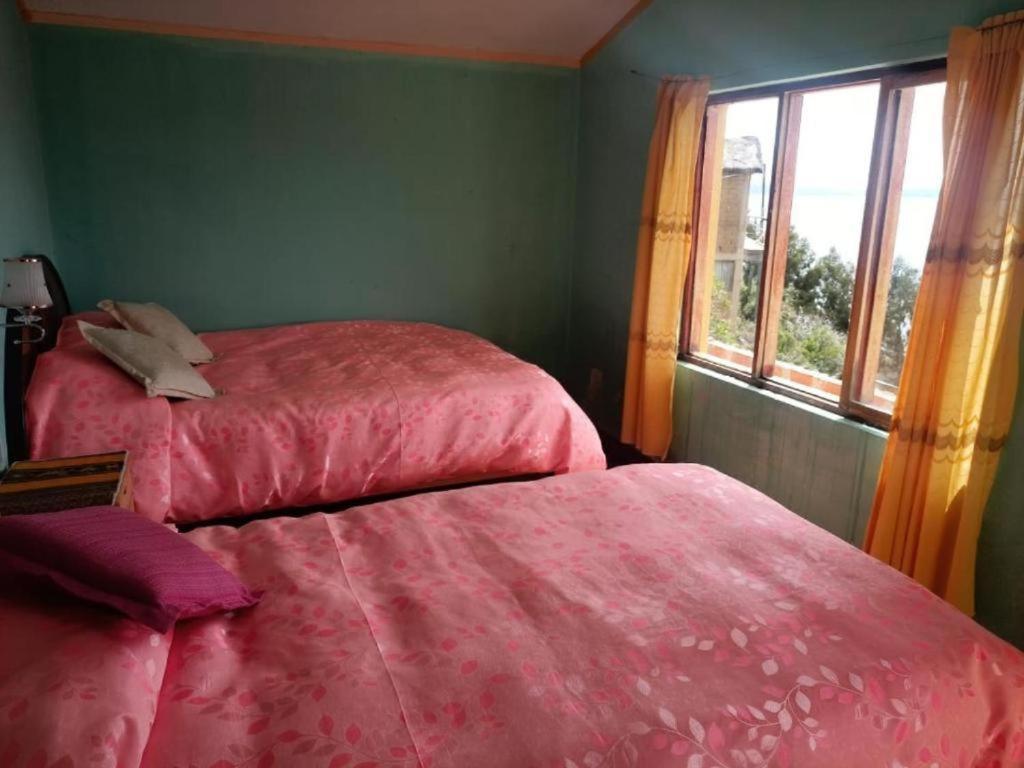 Hostal Inca Uma Comunidad Yumani Buitenkant foto