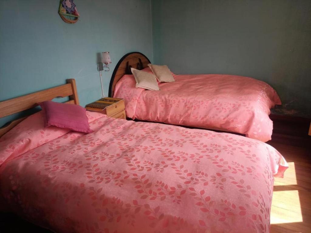 Hostal Inca Uma Comunidad Yumani Buitenkant foto