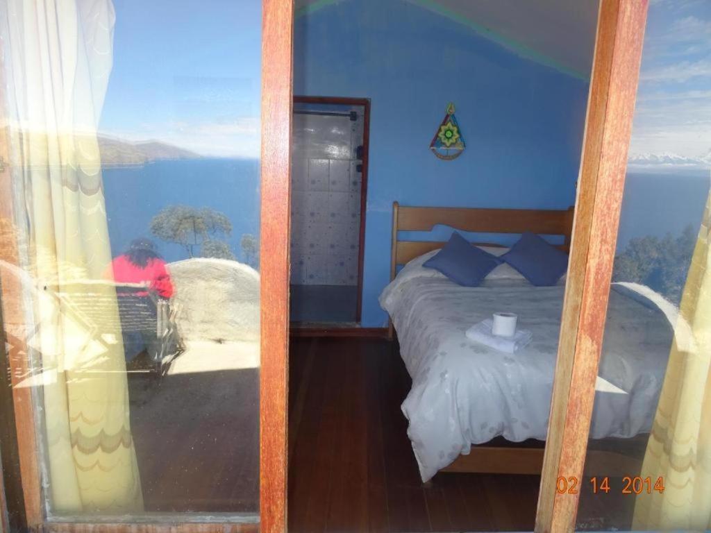 Hostal Inca Uma Comunidad Yumani Buitenkant foto