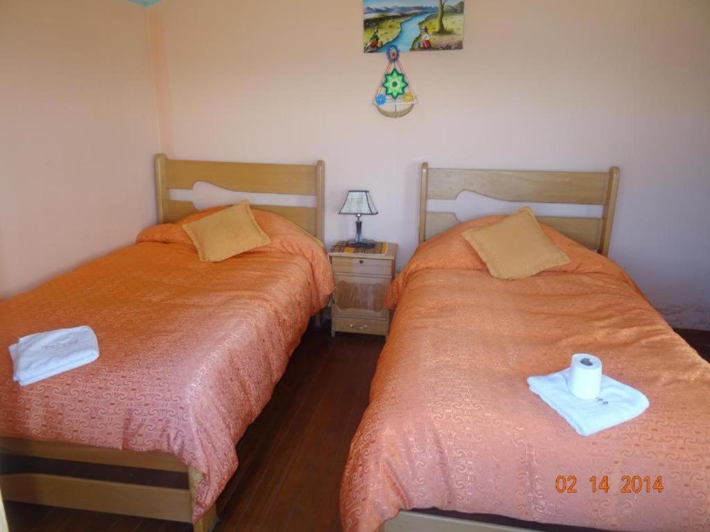 Hostal Inca Uma Comunidad Yumani Buitenkant foto