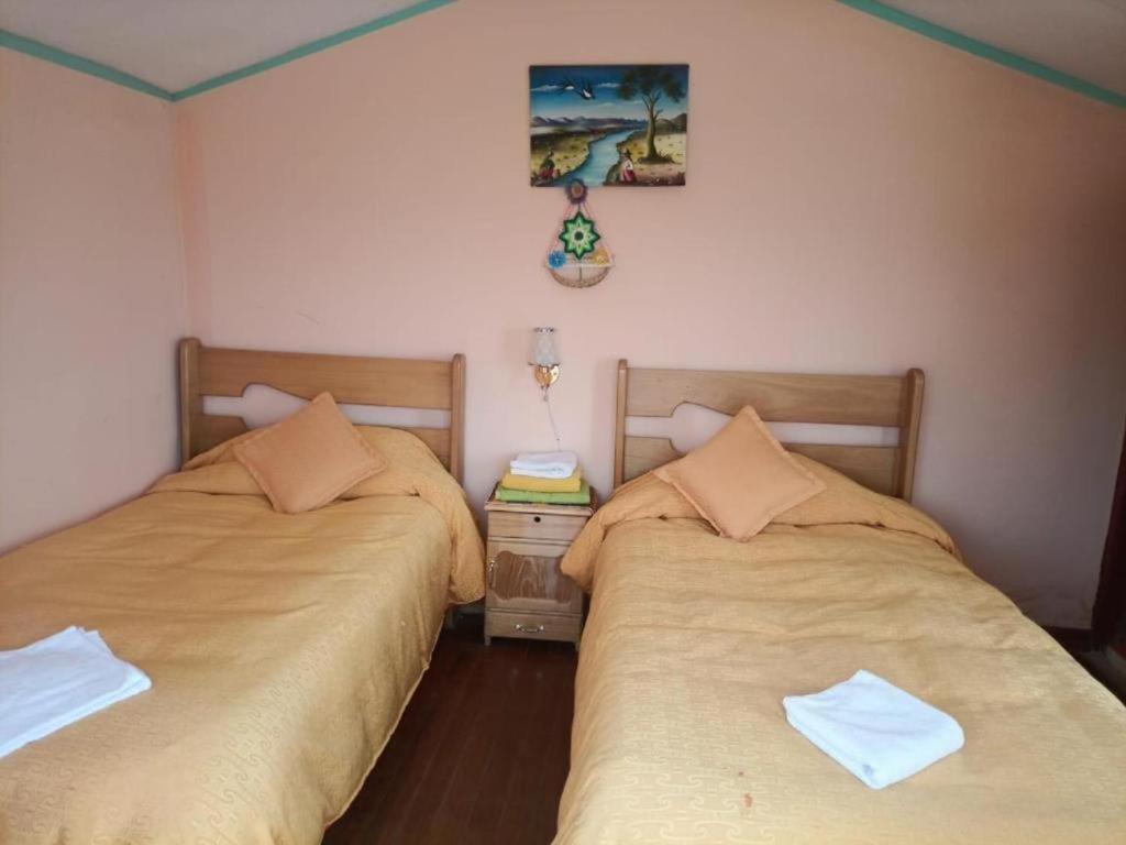 Hostal Inca Uma Comunidad Yumani Buitenkant foto